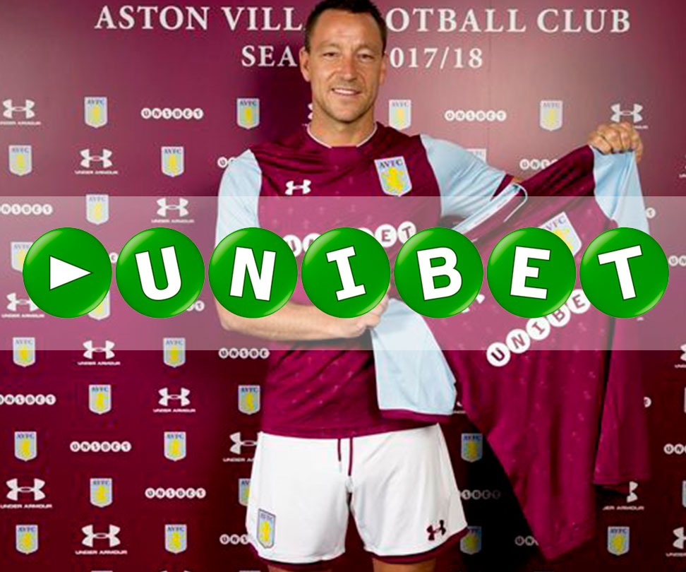 Unibet стал спонсором Астон Виллы