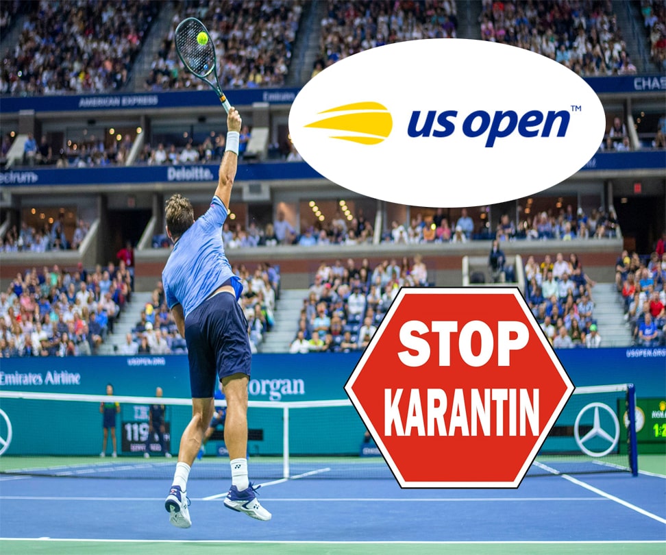 Участники US Open избавлены от 14-дневного карантина