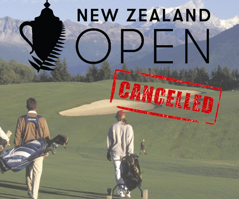 Golf Open в Новой Зеландии стал очередной жертвой коронавируса