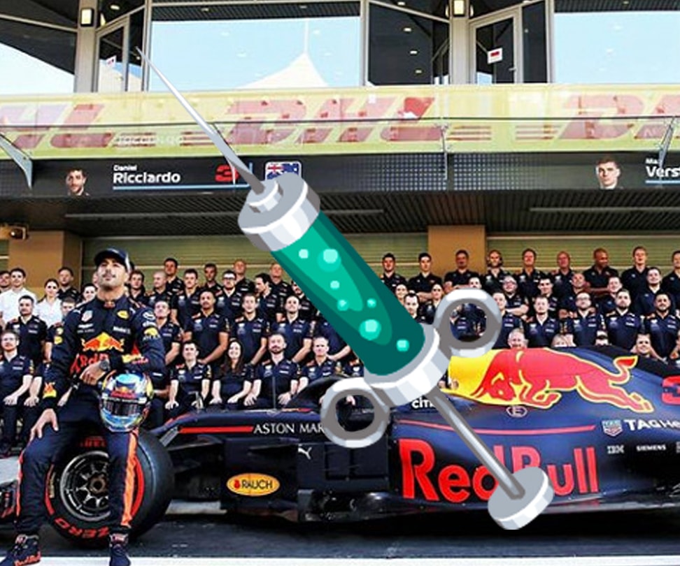 В команде Red Bull Формулы-1 рассматривали вариант специального заражения всех гонщиков