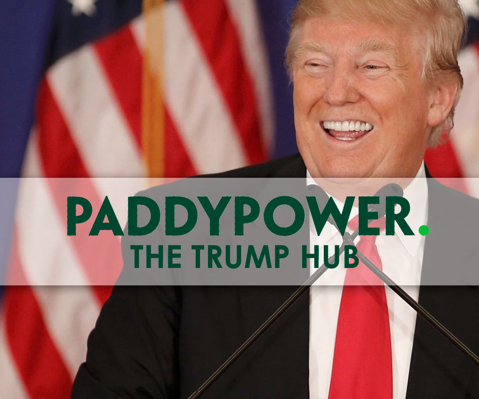 Paddy Power открыл раздел ставок на Дональда Трампа