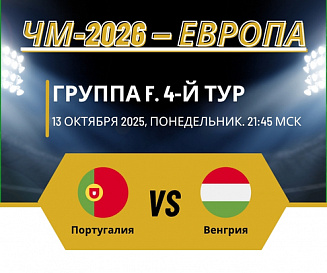 Португалия – Венгрия прогноз на 14 октября 2025 года